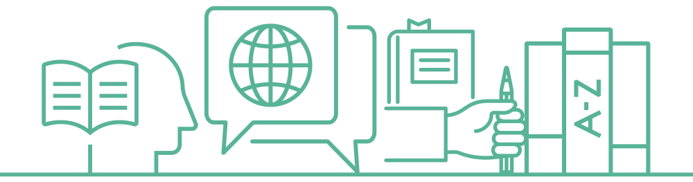 illustration depicting english learners