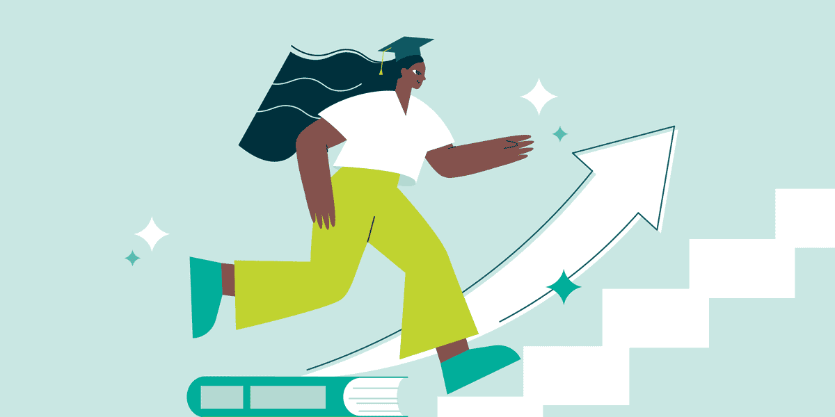 college student running