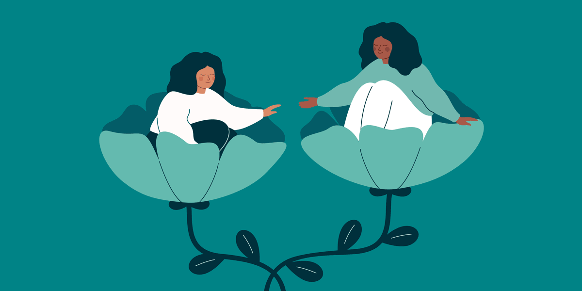 person stretching out hand to another person